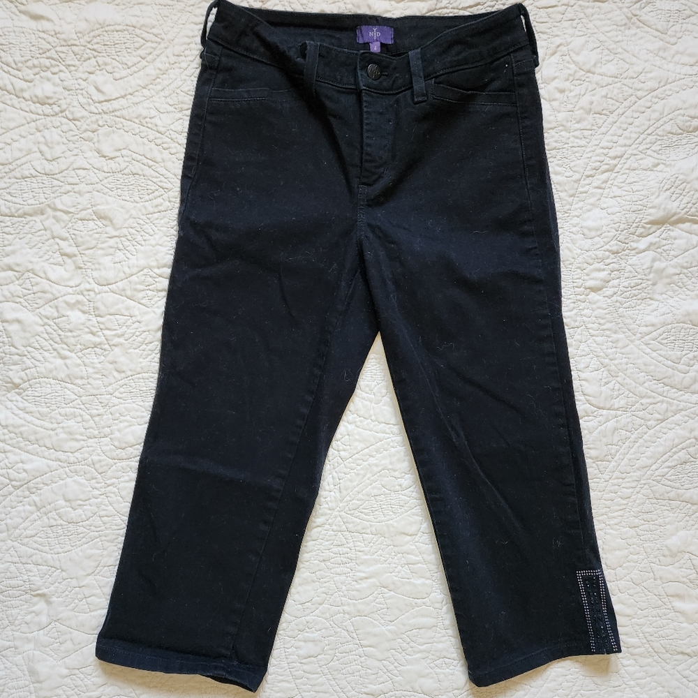NYDJ croped black Pants